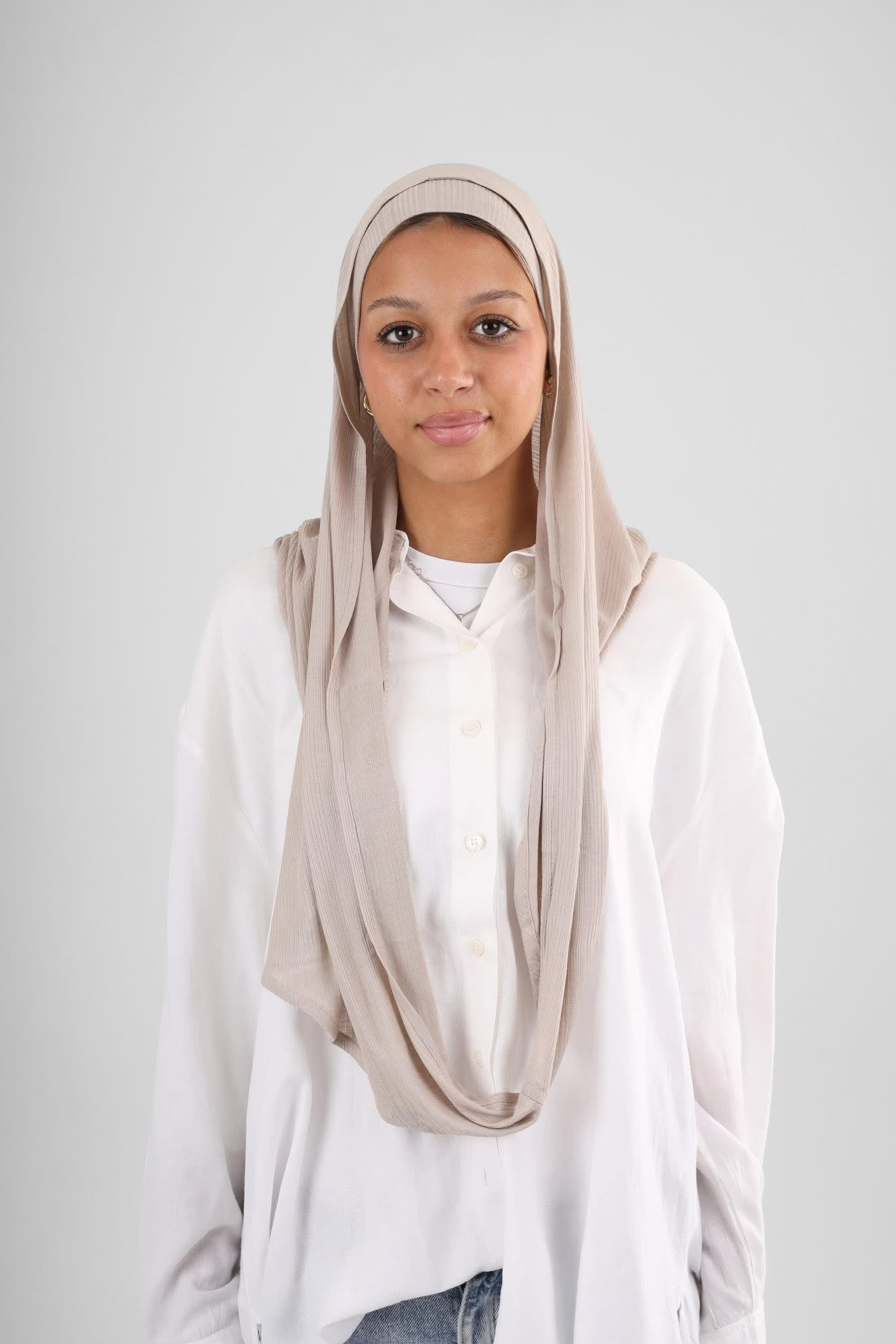 Easy scarf with bandana