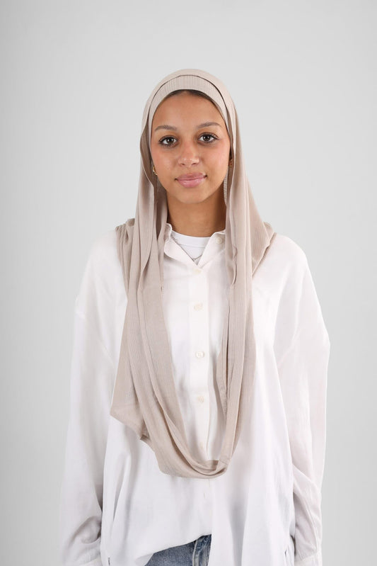 Easy scarf with bandana